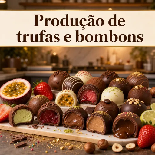 Imagem do Curso gratuito Produção de trufas e bombons