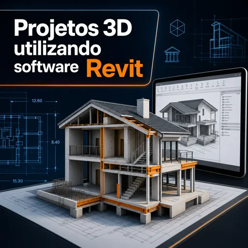 Imagem do Curso gratuito Projetos 3D utilizando software Revit