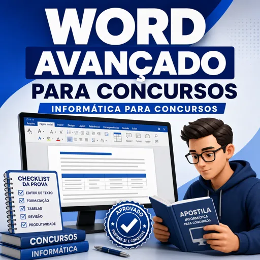 Imagem do Curso gratuito Word avançado para concursos