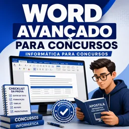 Imagem do Curso gratuito Word avançado para concursos