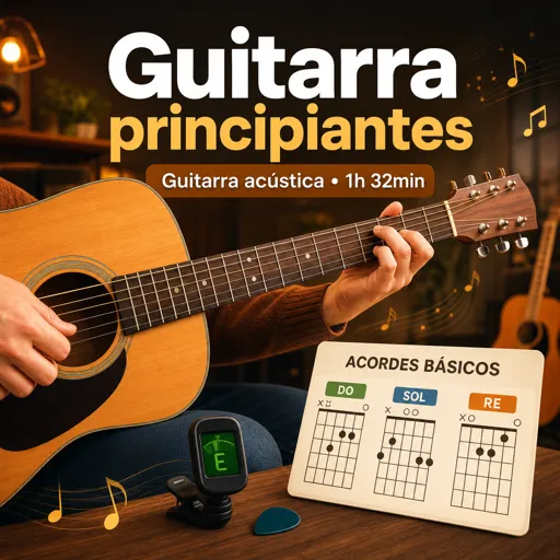 Imagen del curso gratis Guitarra principiantes