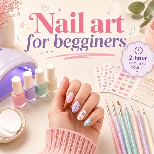 Free Course Image Nail art for begginers