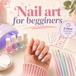 Free Course Image Nail art for begginers