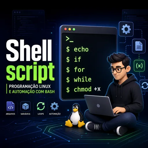 Imagem do Curso gratuito Shell script