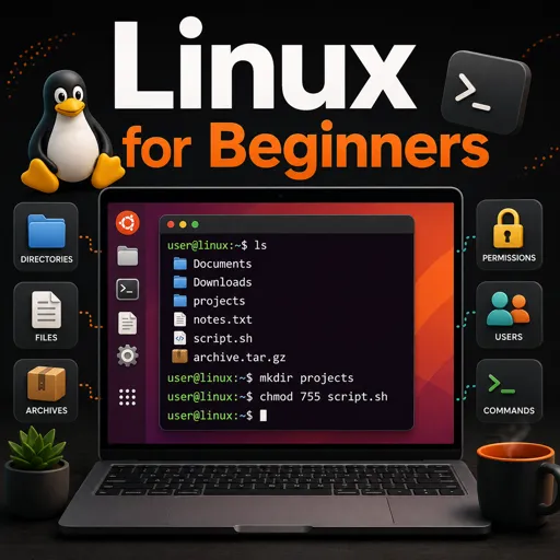 मुफ्त कोर्स की इमेज Linux for beginners