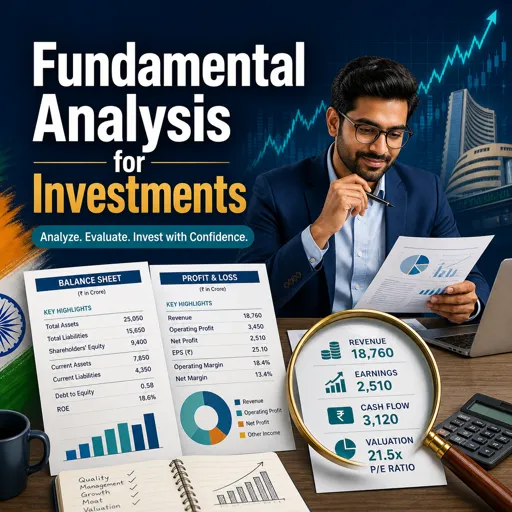 मुफ्त कोर्स की इमेज Fundamental Analysis for investments