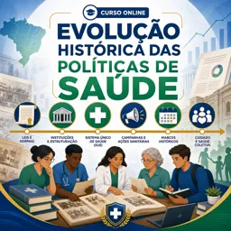 Imagem do Curso gratuito Evolução histórica das políticas de Saúde