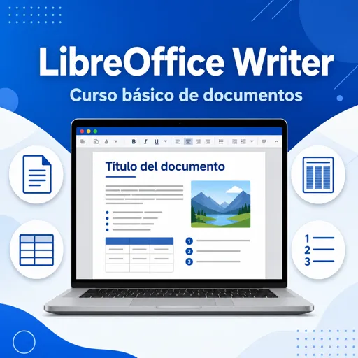 Imagen del curso gratis LibreOffice Writer