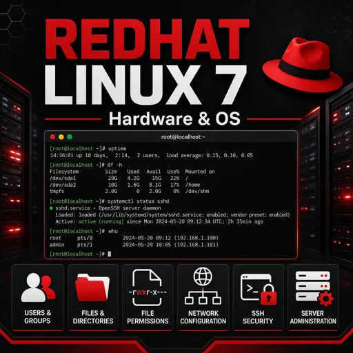 मुफ्त कोर्स की इमेज Redhat Linux 7