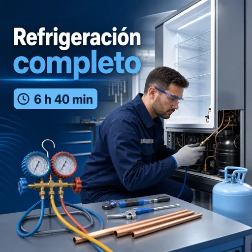 Imagen del curso gratis Refrigeración completo