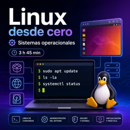 Imagen del curso gratis Linux desde cero