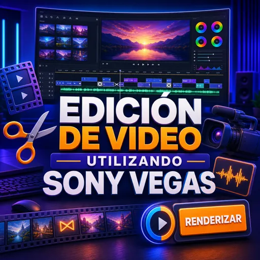 Imagen del curso gratis Edición de video utilizando Sony vegas
