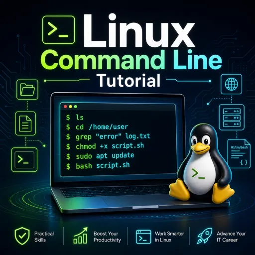 Free Course Image Linux command line tutorial