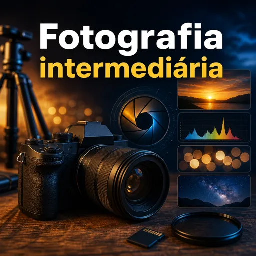 Imagem do Curso gratuito Fotografia intermediária