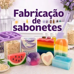 Imagem do Curso gratuito Fabricação de sabonetes