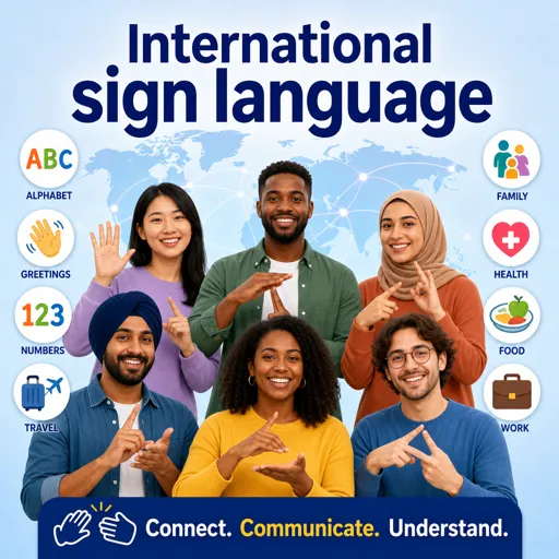 Free Course Image International sign language