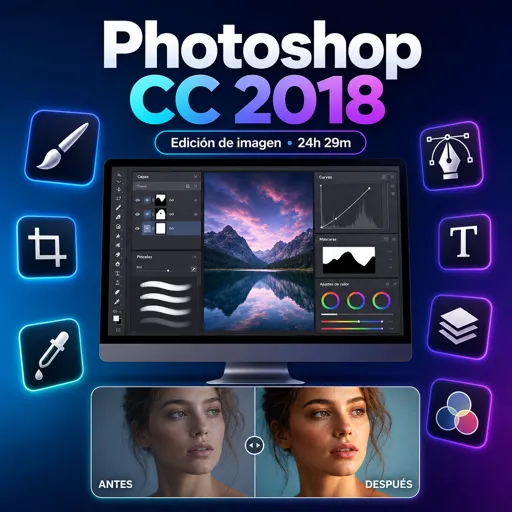 Imagen del curso gratis Photoshop CC 2018