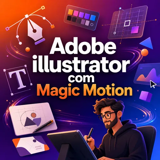 Imagem do Curso gratuito Adobe illustrator com Magic Motion