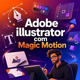 Imagem do Curso gratuito Adobe illustrator com Magic Motion