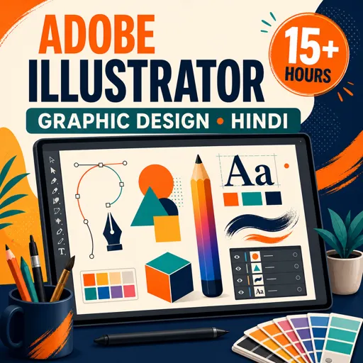 मुफ्त कोर्स की इमेज Adobe Illustrator