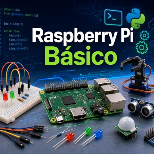 Imagem do Curso gratuito Raspberry Pi Básico