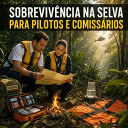 Imagem do Curso gratuito Sobrevivência na Selva para pilotos e comissários