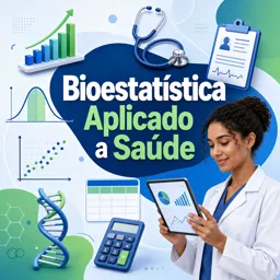 Imagem do Curso gratuito Bioestatística Aplicado a Saúde