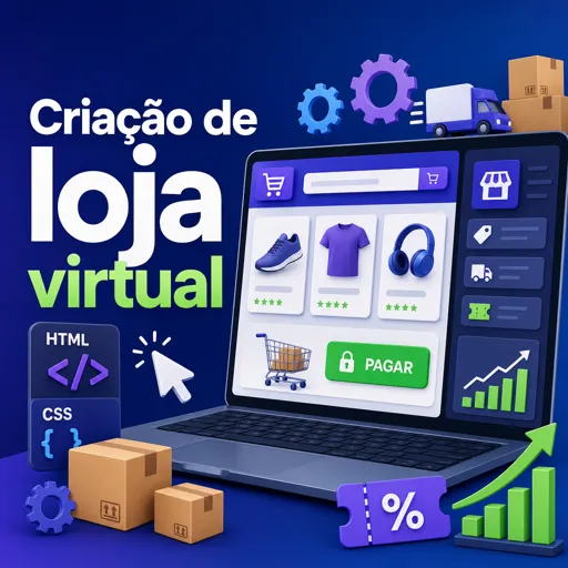 Imagem do Curso gratuito   Criação de loja virtual