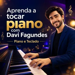 Imagem do Curso gratuito Aprenda a tocar piano com Davi Fagundes