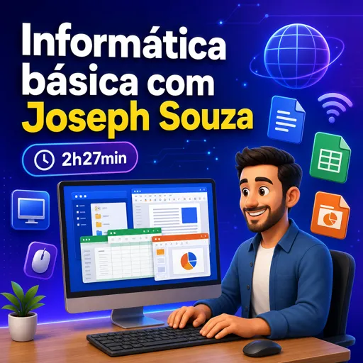 Imagem do Curso gratuito Informática básica com Joseph Souza