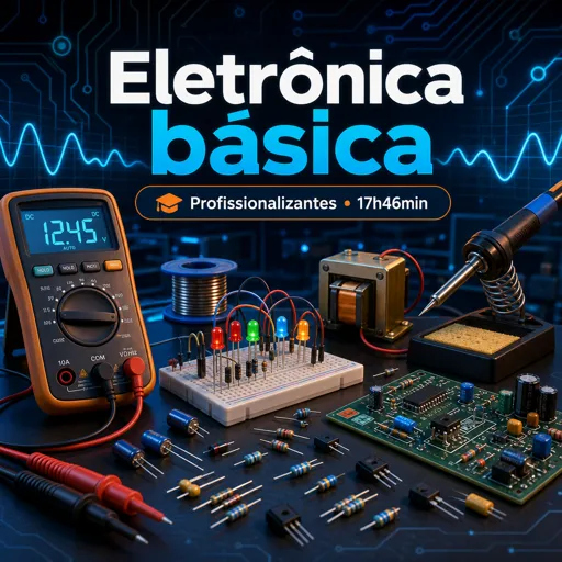 Imagem do Curso gratuito Eletrônica básica