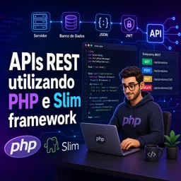 Imagem do Curso gratuito APIs REST utilizando PHP e Slim framework
