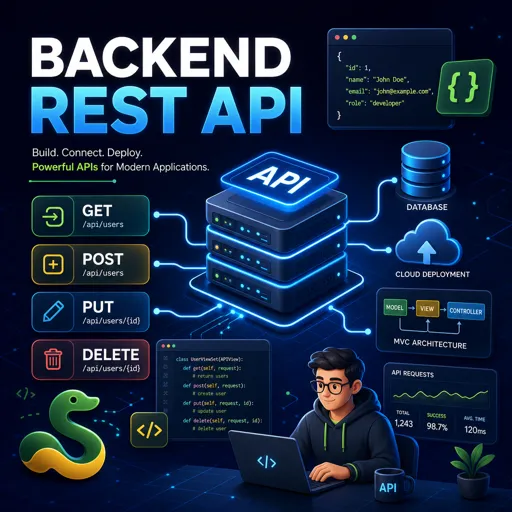 Free Course Image Backend REST API