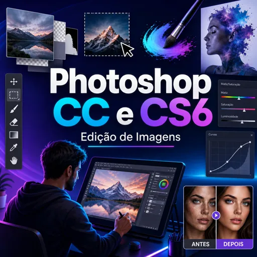 Imagem do Curso gratuito Photoshop CC e CS6