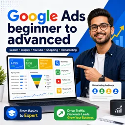 Free Course Image Google Ads beginner to advanced