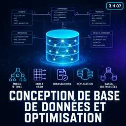 Image de cours gratuite Conception de base de données et optimisation