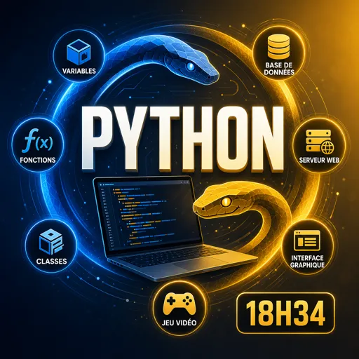 Image de cours gratuite Python