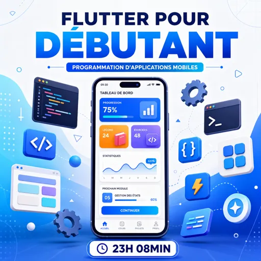 Image de cours gratuite Flutter pour Débutant