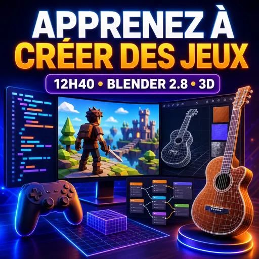 Image de cours gratuite Apprenez à créer des jeux