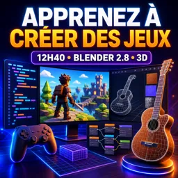 Image de cours gratuite Apprenez à créer des jeux