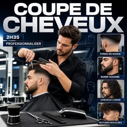 Image de cours gratuite Coupe de cheveux