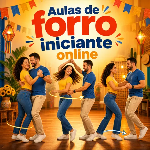 Imagem do Curso gratuito Aulas de forró iniciante online