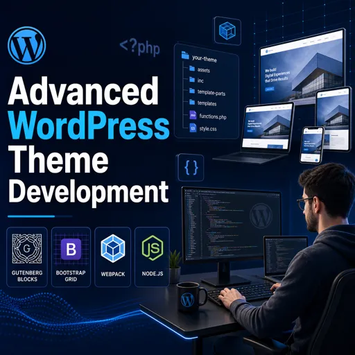 Free Course Image Advanced WordPress theme development