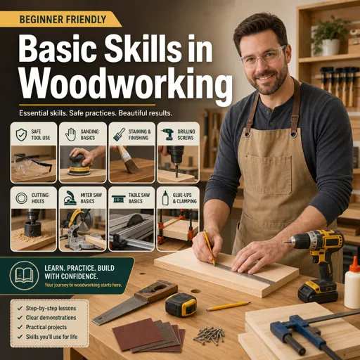 Free Course Image Basic Skills in Woodworking