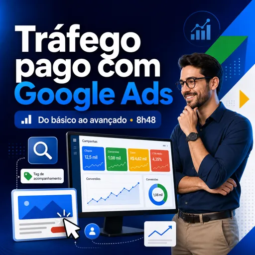 Imagem do Curso gratuito Tráfego pago com Google Ads