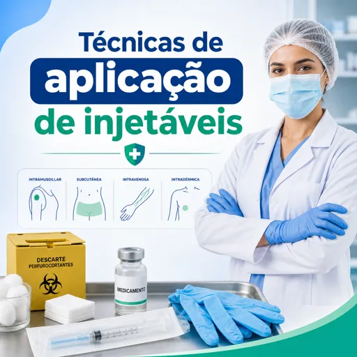 Imagem do Curso gratuito Técnicas de aplicação de injetáveis