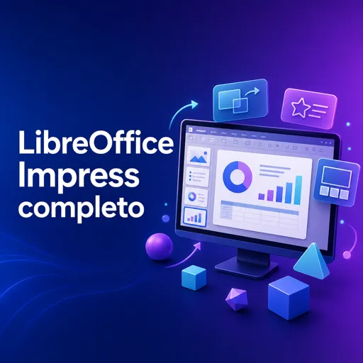 Imagem do Curso gratuito LibreOffice Impress completo
