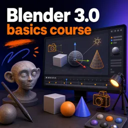 Free Course Image Blender 3.0 basics course
