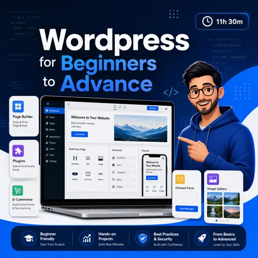 Free Course Image Wordpress for Beginners to Advance