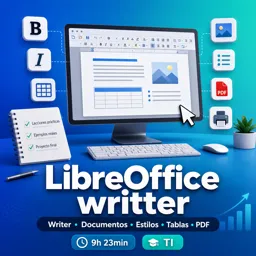 Imagen del curso gratis LibreOffice writter